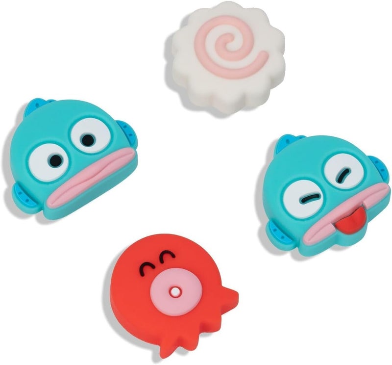 Kuitmor Cute Silicone Joystick Thumb Grip Caps,Joy Con Cover Compatible with Switch/OLED/Switch Lite,4PCS - Fish - Image 1